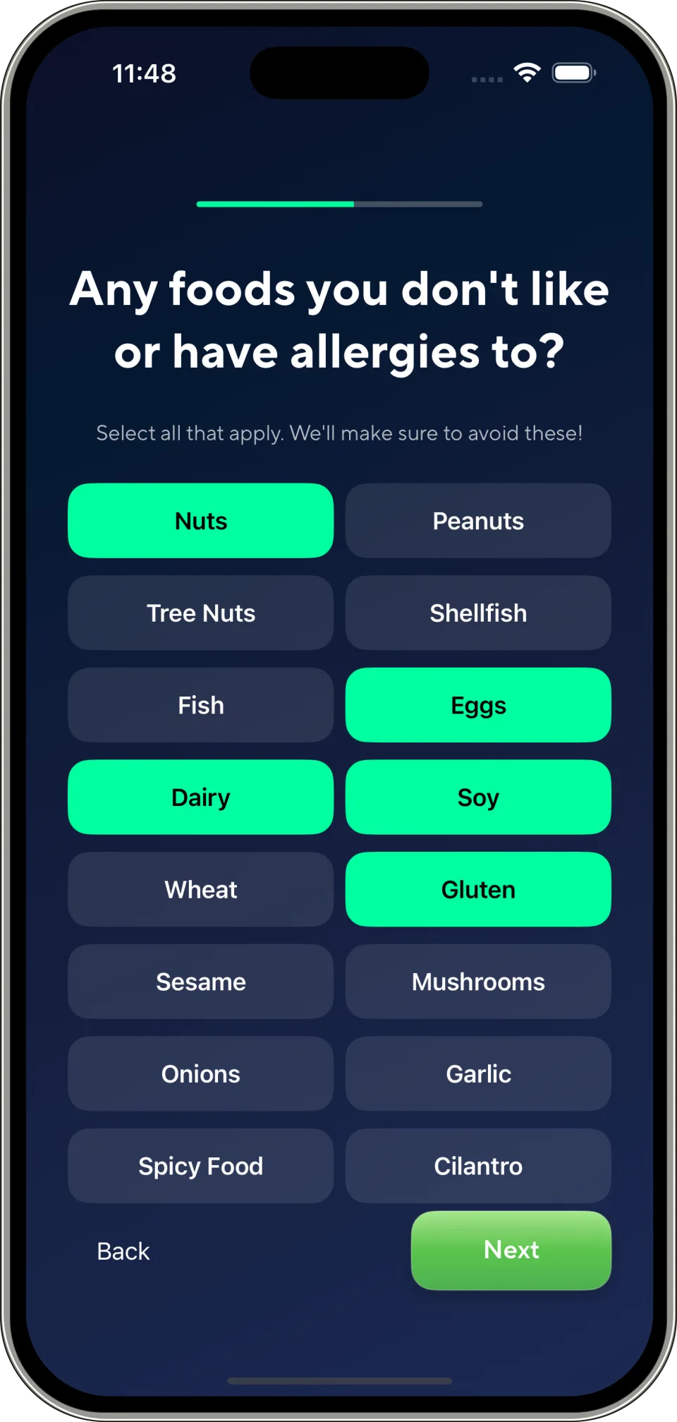 Log Your Meals - BulkAI App Screenshot